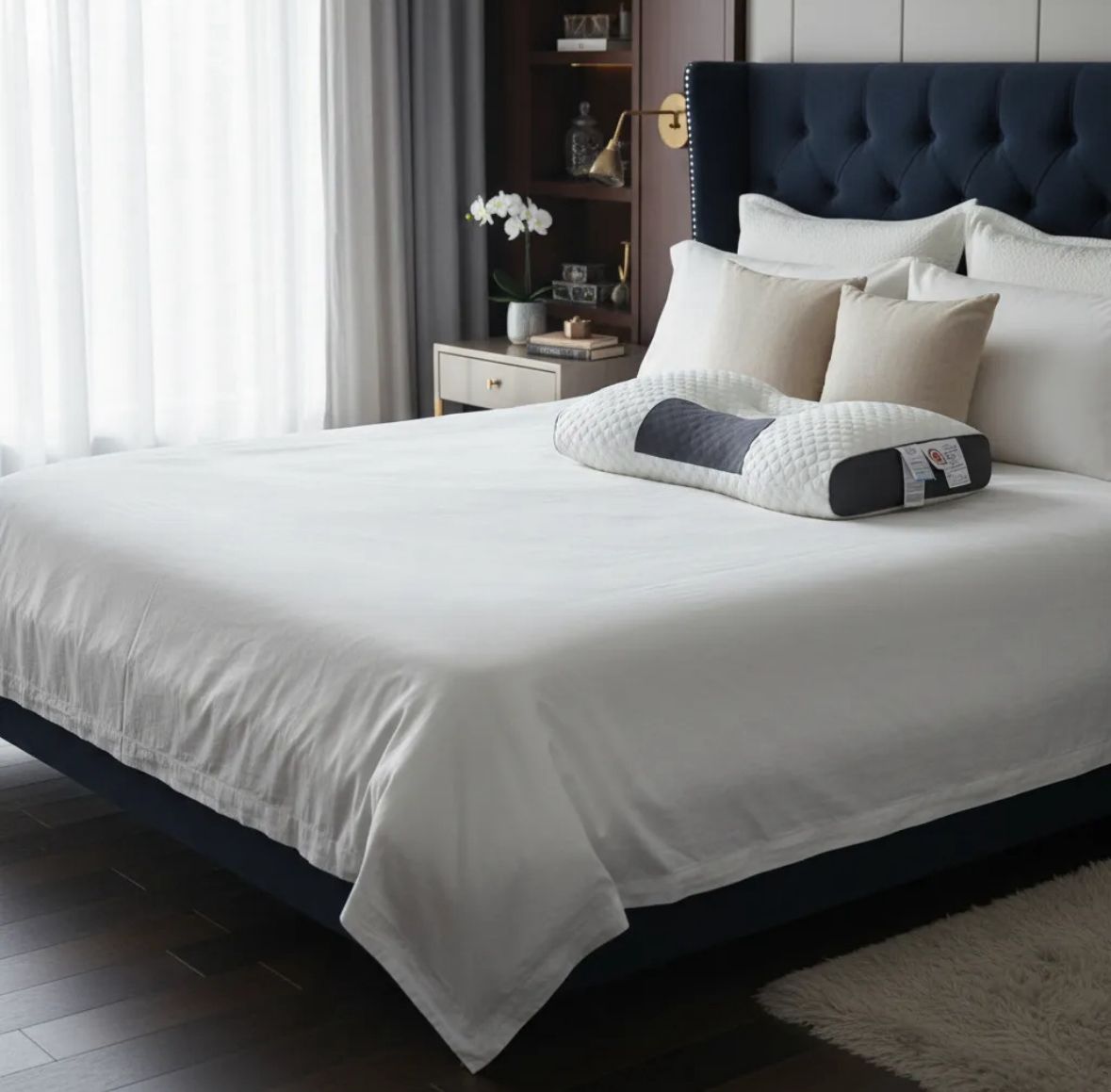Almohada Cervical Ergonómica Premium – Descanso Profundo y Sin Dolor