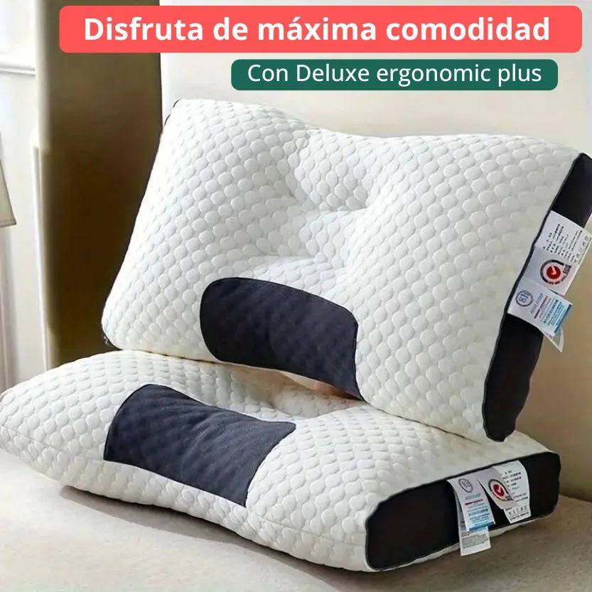 Almohada Cervical Ergonómica Premium – Descanso Profundo y Sin Dolor