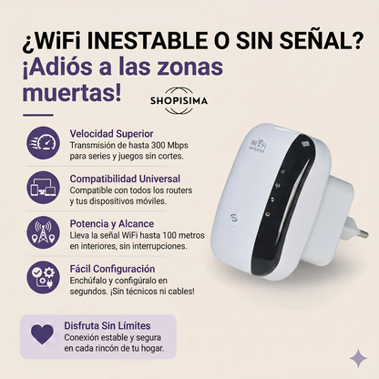 Repetidor De Señal Wi-FI