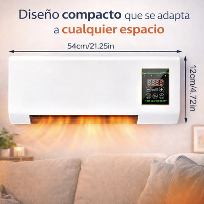 Calefactor de Pared Compacto (Bajo Consumo)