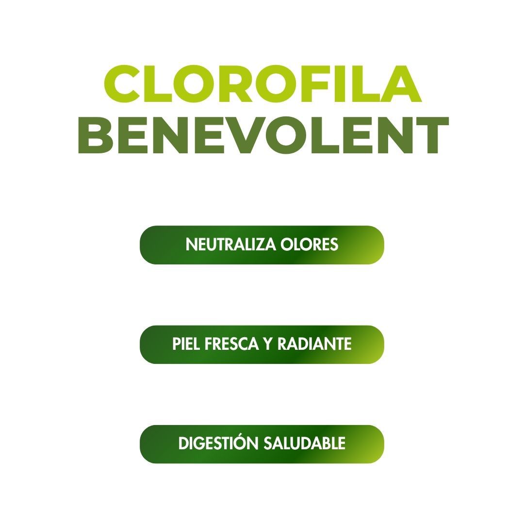 Clorofila Benevolent 60 ML