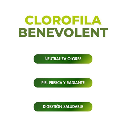 Clorofila Benevolent 60 ML