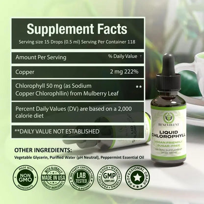 Clorofila Benevolent 60 ML
