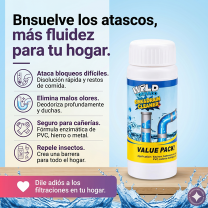Polvo Limpiador De Drenaje