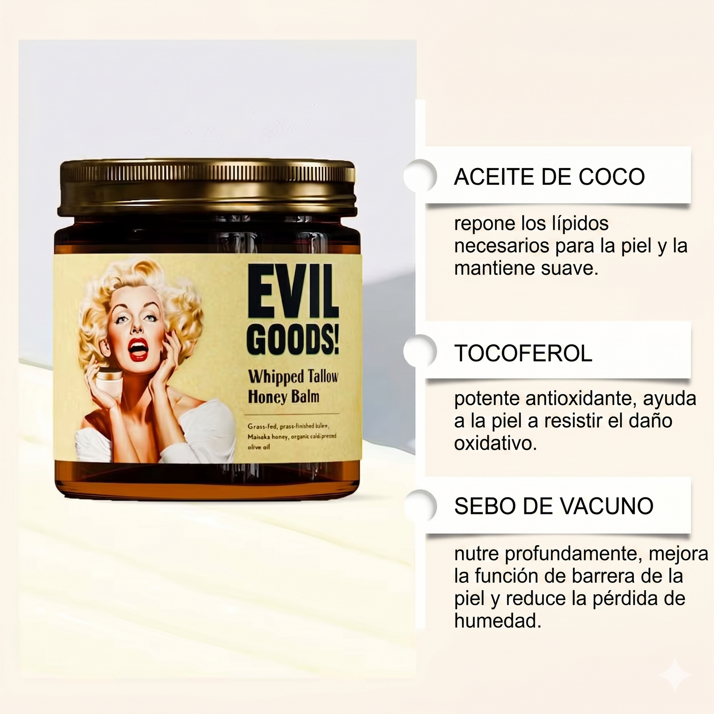 Evil Good Balsamo de ternera y miel