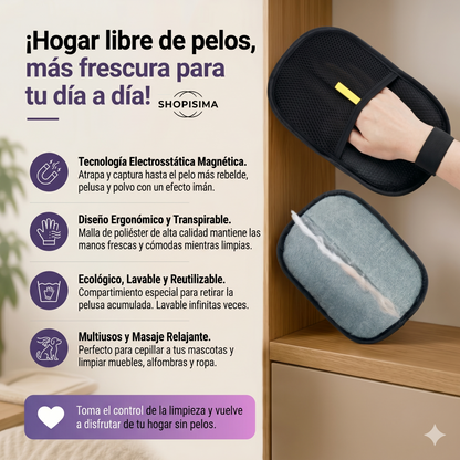 Guante Removedor de Pelo
