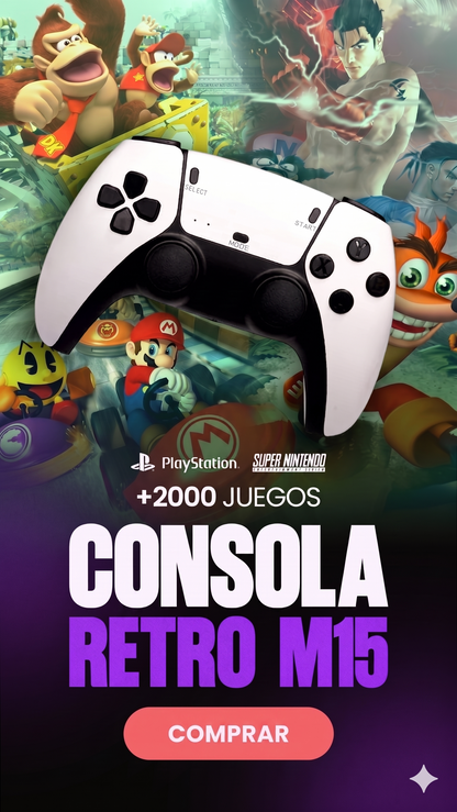 Consola Videojuegos Retro M15