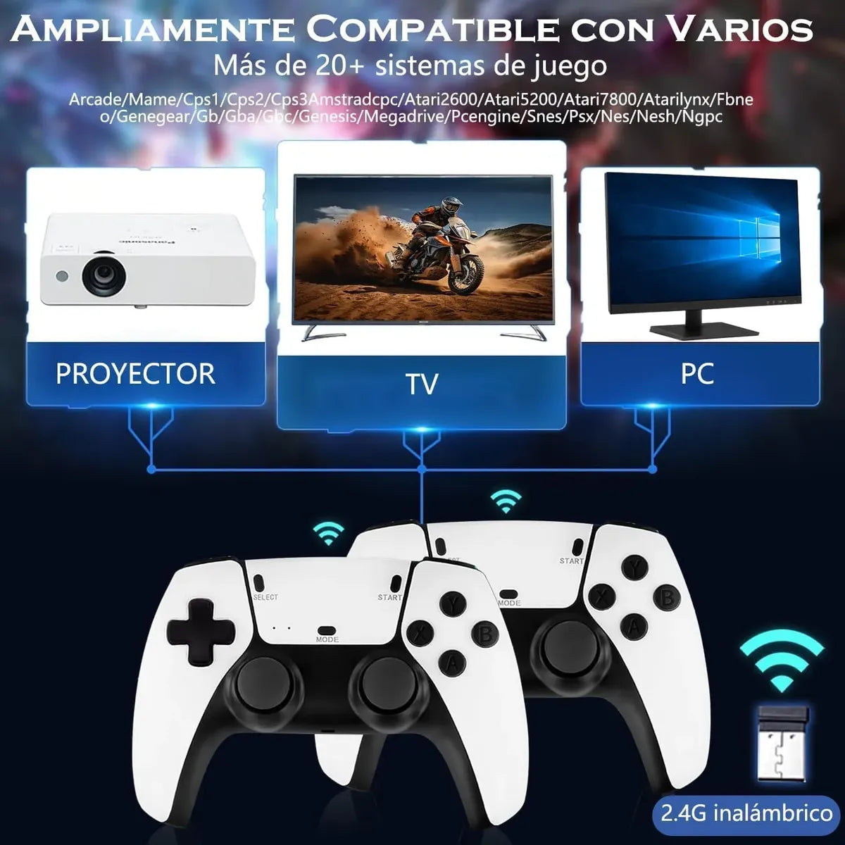 Consola juego Retro M15