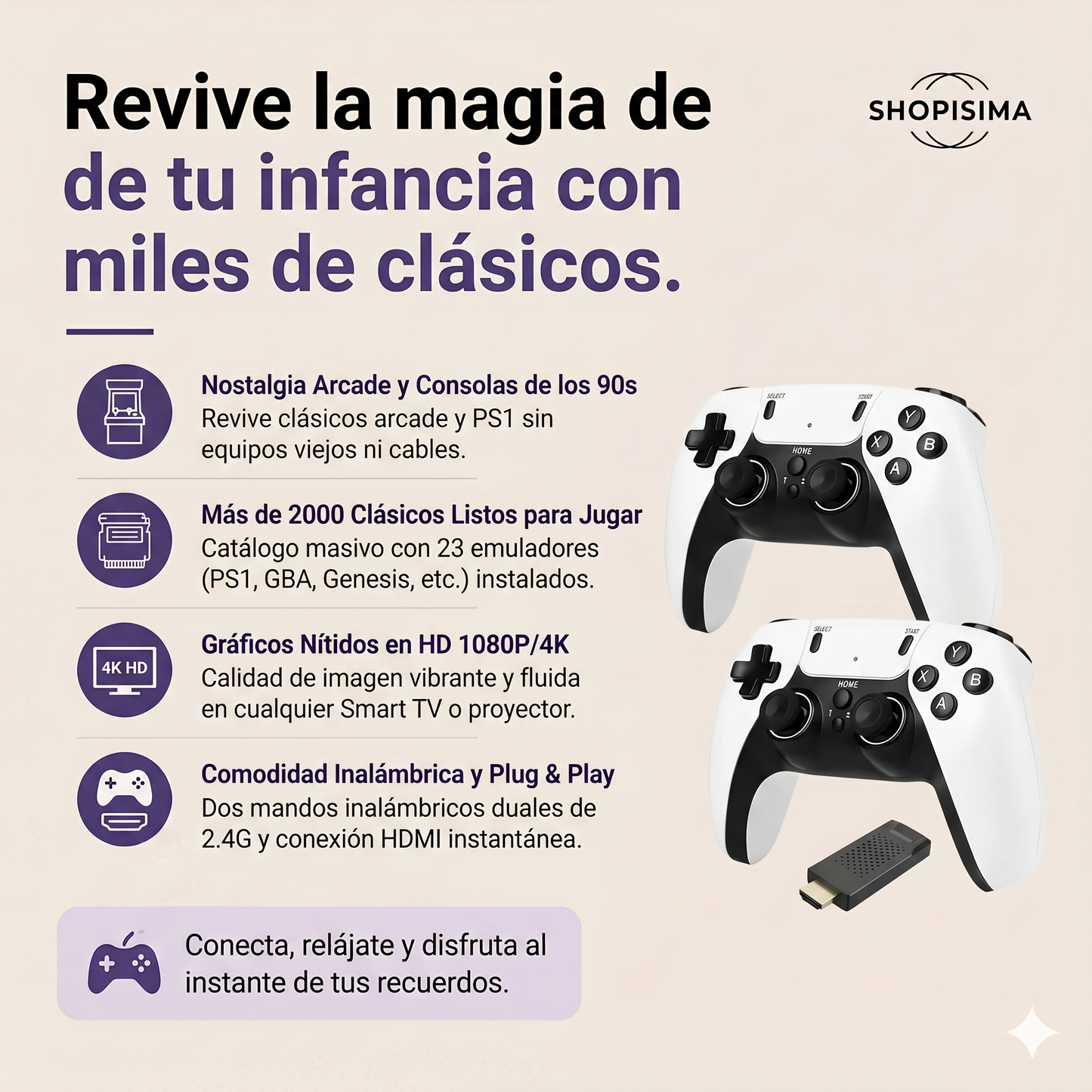 Consola juego Retro M15