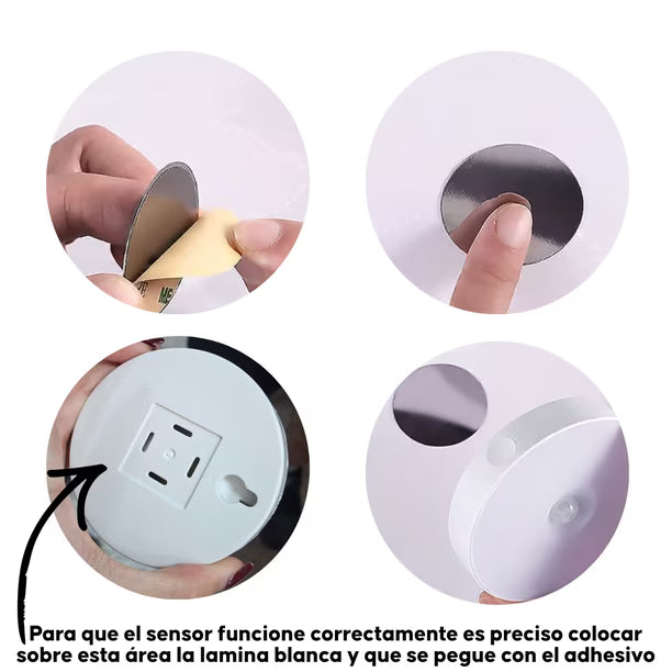 Luz Led Sensor De Movimiento Pack x 3