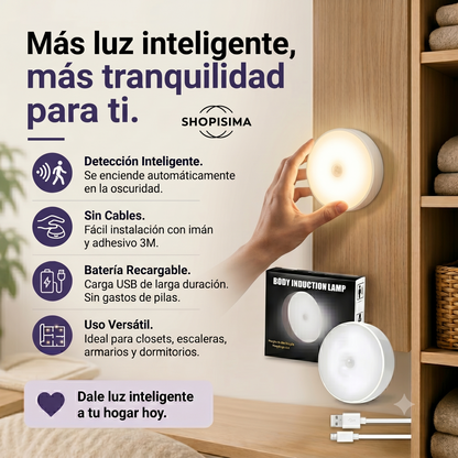 Luz Led Sensor De Movimiento Pack x 3