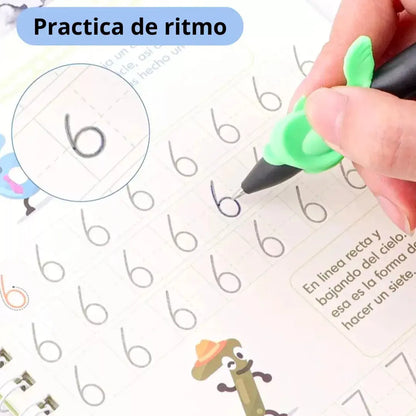 Set Cuaderno Mágico Caligrafía Montessori
