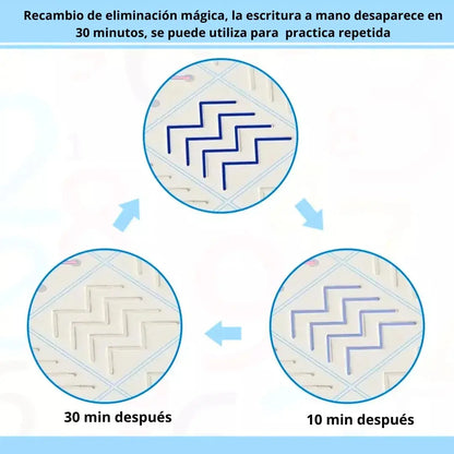 Set Cuaderno Mágico Caligrafía Montessori
