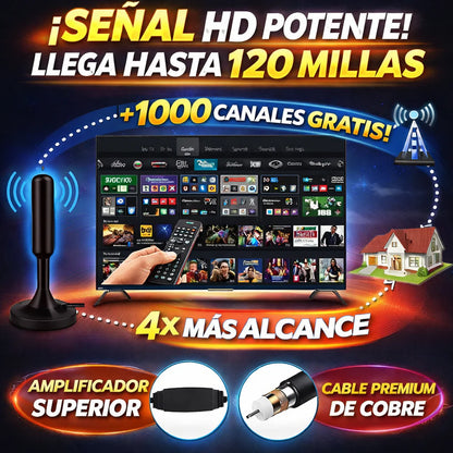 Antena Para Disfrutar de Tus Canales Favoritos
